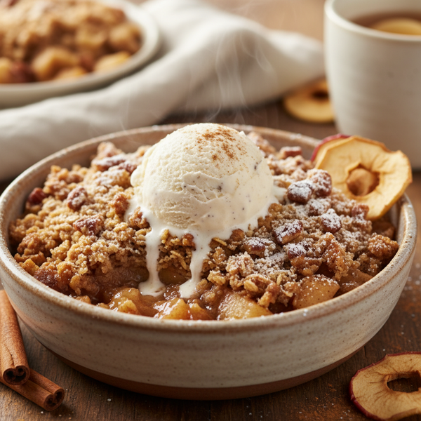 Heavenly Cinnamon Apple Crisp recipe