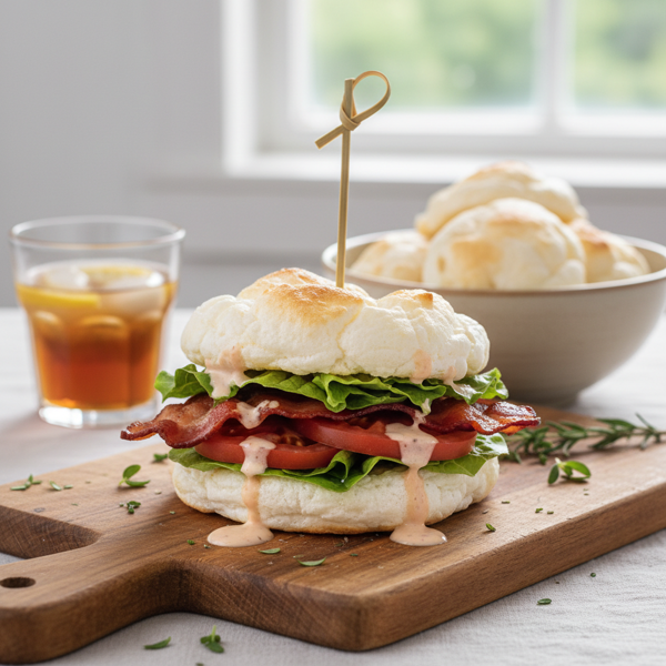 Heavenly Cloud Bread BLT recipe