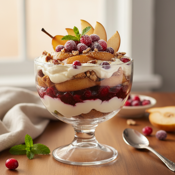 Heavenly Cranberry Pear Delight recipe
