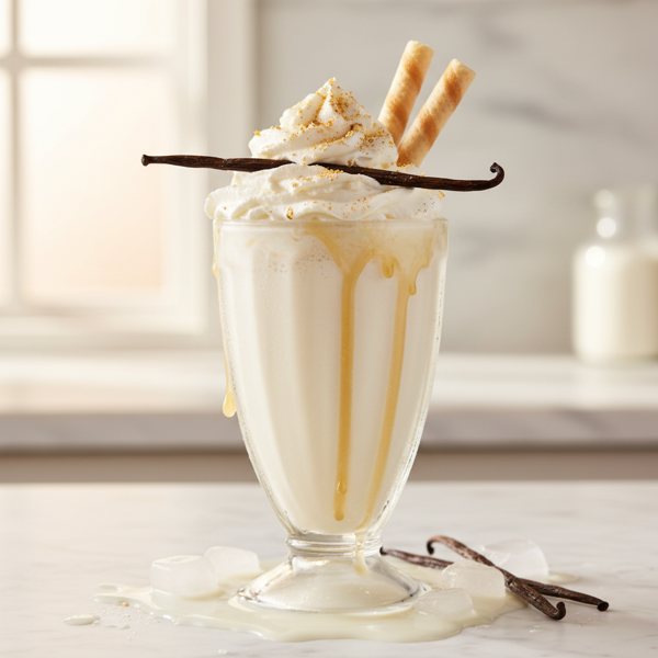Heavenly Creamy Vanilla Bliss Shake recipe