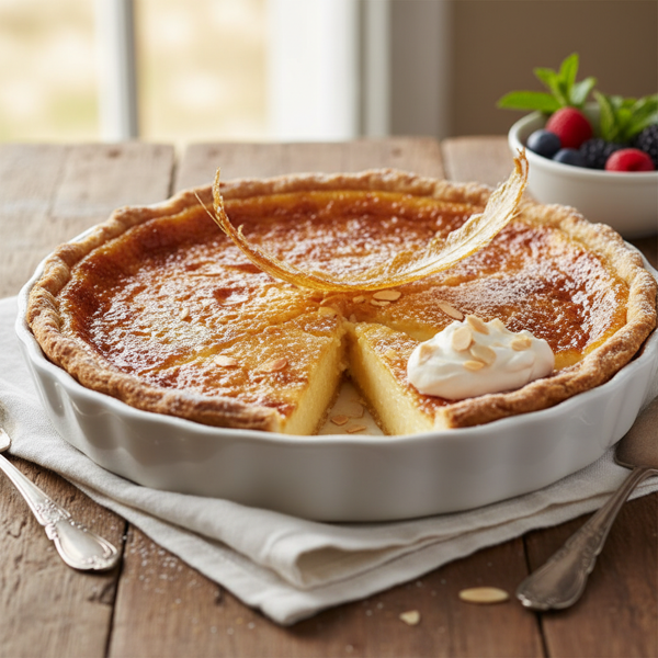 Heavenly Custard Pie recipe