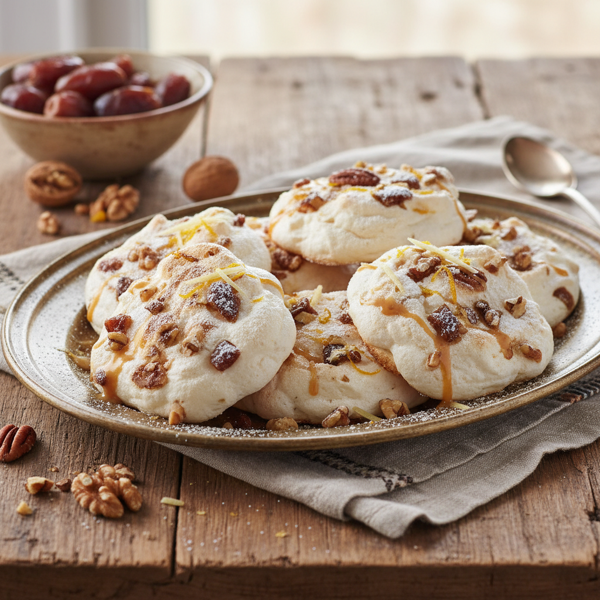 Heavenly Date-Nut Meringue Delights recipe