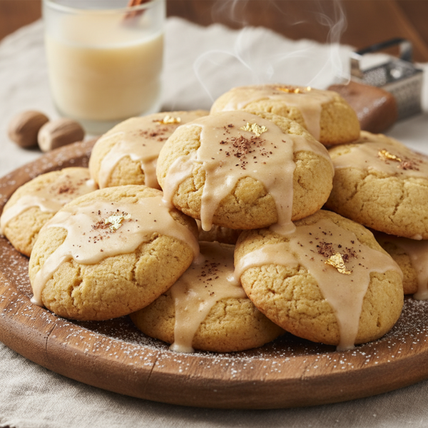 Heavenly Eggnog Delight Cookies recipe