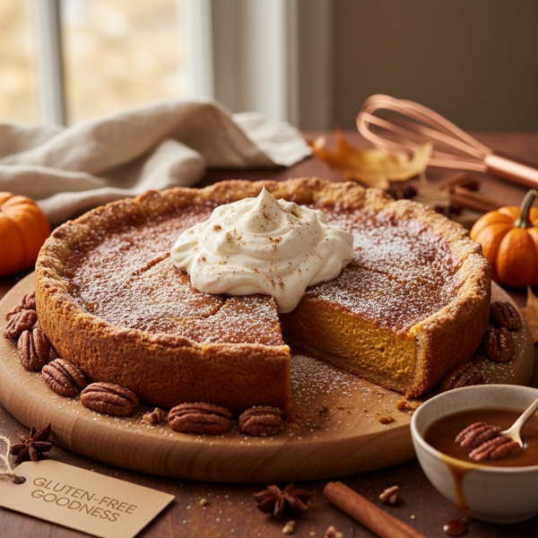 Heavenly Flourless Pumpkin Pie Delight (Gluten-Free) recipe