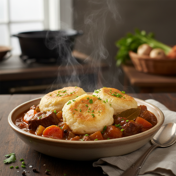 Heavenly Fluff Dumplings for Stew recipe