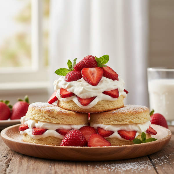 Heavenly Fresh Strawberry Shortcake recipe