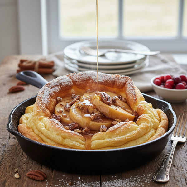 Heavenly German Apple Puff Pancake recipe