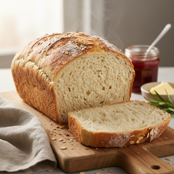 Heavenly Gluten-Free Soft White Bread recipe