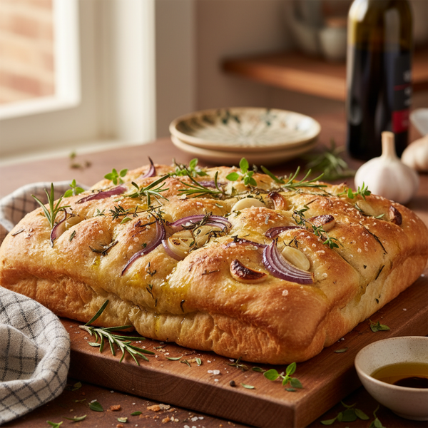 Heavenly Herb Focaccia recipe