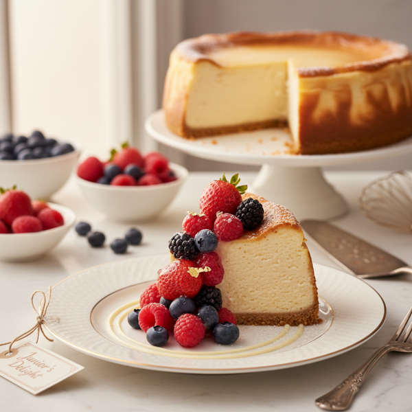 Heavenly Junior's Cheesecake Delight recipe