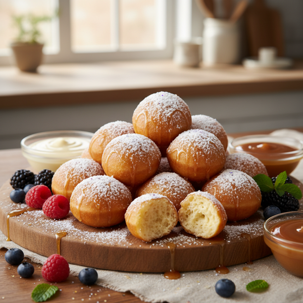 Heavenly Mini Donut Bites recipe