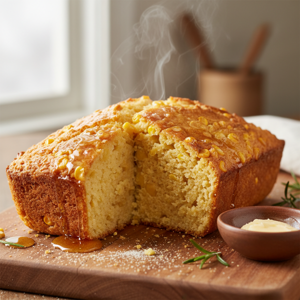 Heavenly Moist Corn Pone recipe