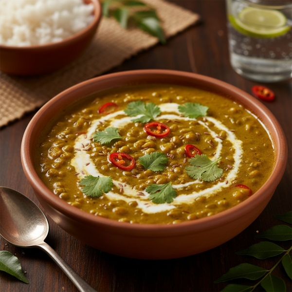 Heavenly Mung Bean Curry in Creamy Coconut Milk recipe