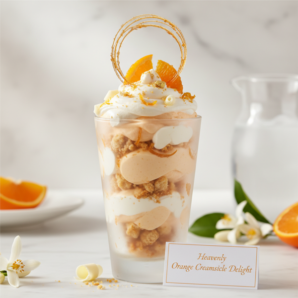 Heavenly Orange Creamsicle Delight recipe