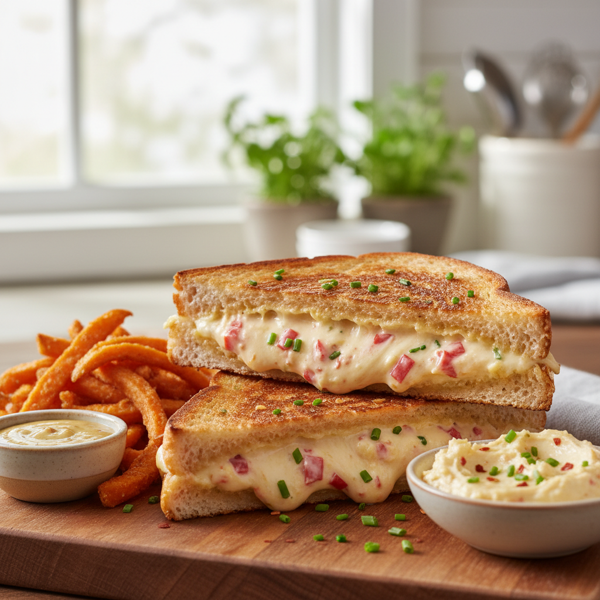 Heavenly Pimento Cheese Panini Delight recipe
