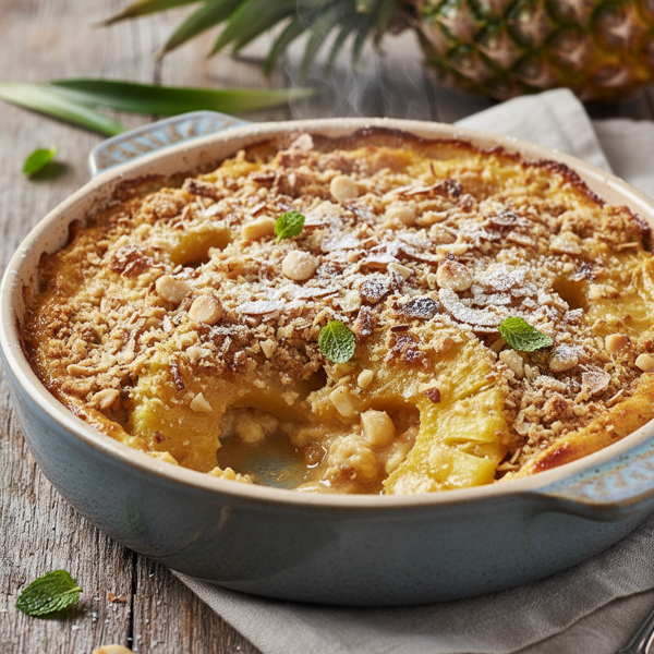 Heavenly Pineapple Gratin Delight recipe