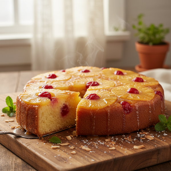 Heavenly Pineapple Upside-Down Delight recipe