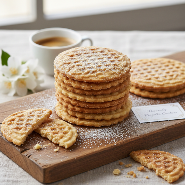 Heavenly Pizzelle Cookies recipe