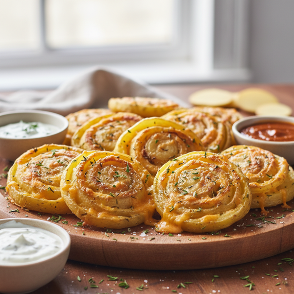Heavenly Potato Pinwheel Treats recipe