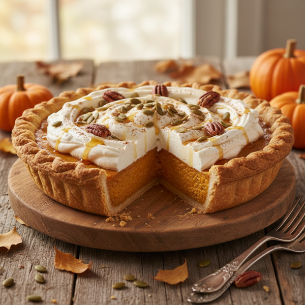 Heavenly Pumpkin Bliss Pie recipe