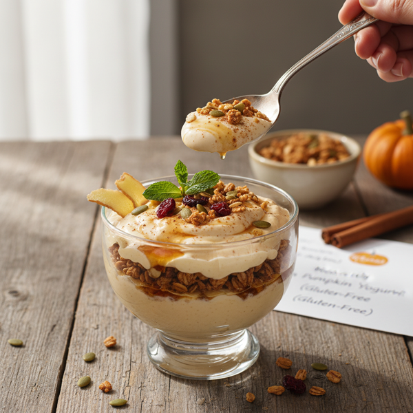 Heavenly Pumpkin Yogurt Delight (Gluten-Free) recipe