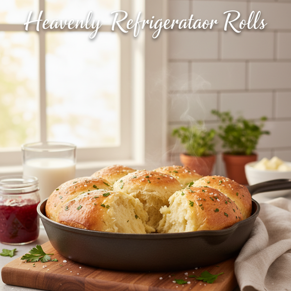 Heavenly Refrigerator Rolls recipe