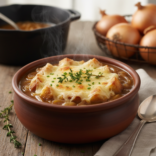 Heavenly Slow-Roasted Vidalia Onion Soup recipe