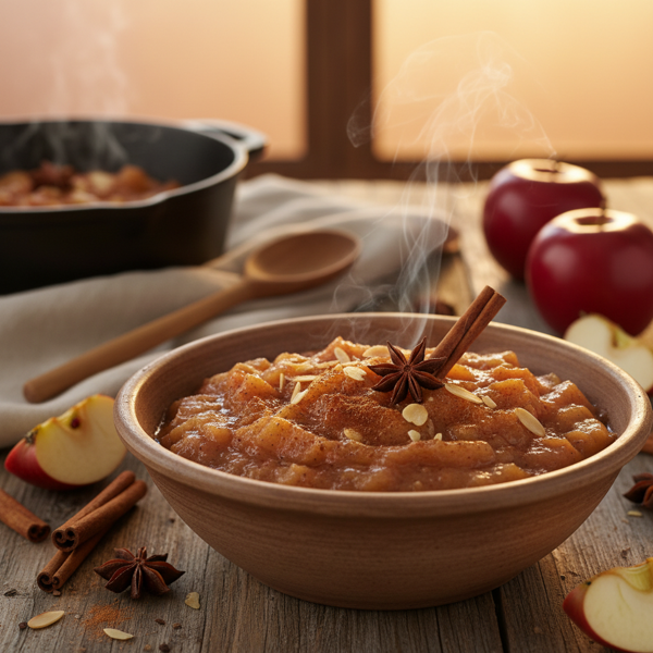 Heavenly Slow Cooked Cinnamon Applesauce recipe
