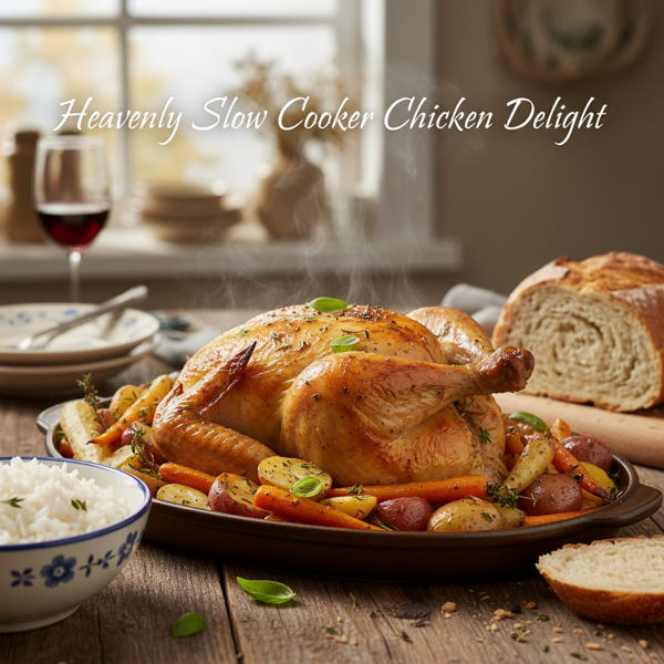 Heavenly Slow Cooker Chicken Delight recipe