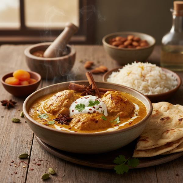 Heavenly Spiced Chicken Korma recipe
