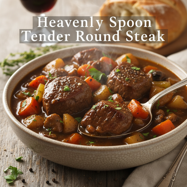 Heavenly Spoon Tender Round Steak Stew recipe
