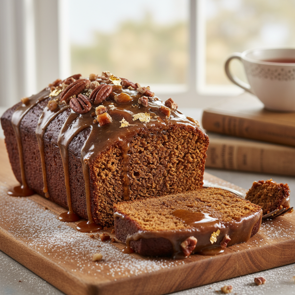 Heavenly Sticky Gingerbread Loaf recipe