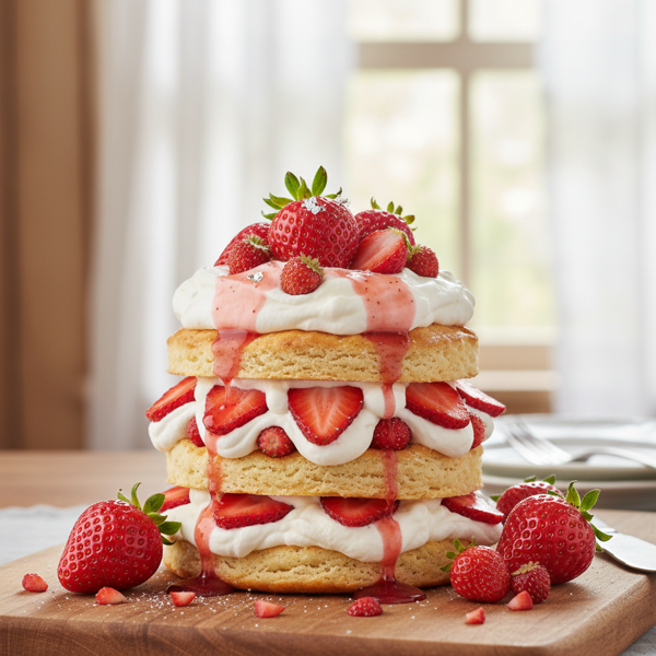 Heavenly Strawberry Dream Shortcake recipe