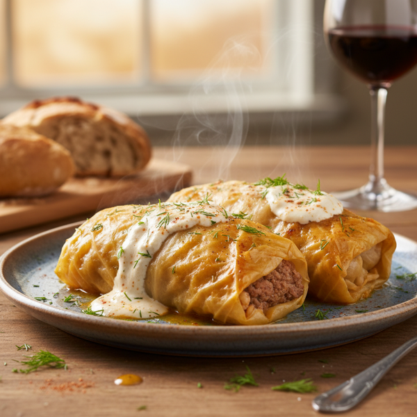 Heavenly Stuffed Cabbage Rolls recipe
