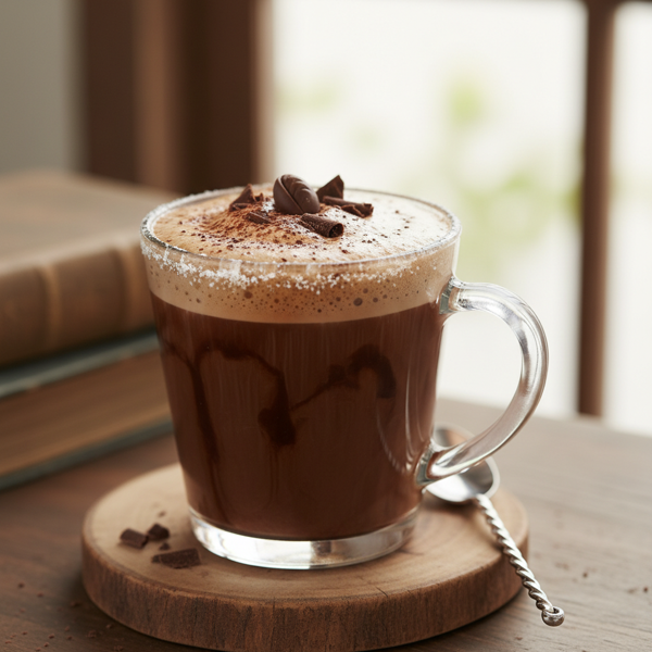 Heavenly Sugar-Free Dark Chocolate Mocha recipe