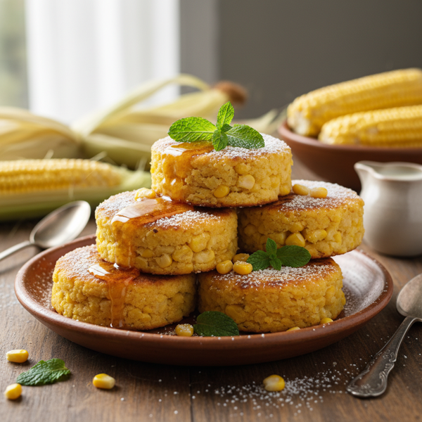 Heavenly Sweet Corn Tamale Cakes recipe