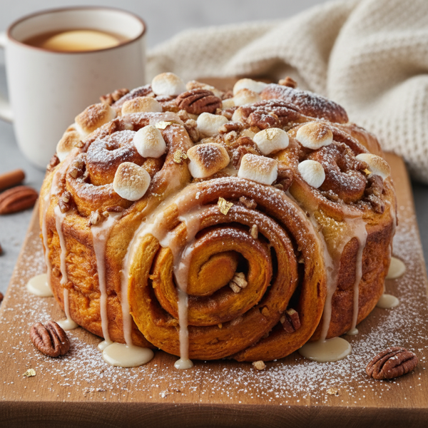 Heavenly Sweet Potato Pull-Apart Bread recipe
