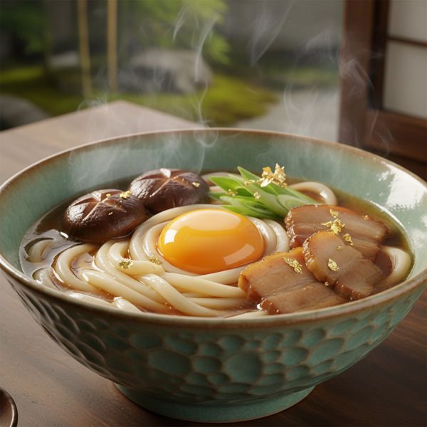 Heavenly Tsukimi Udon recipe