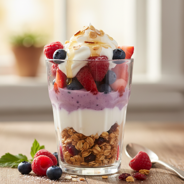 Heavenly Yogurt and Fruit Parfait recipe