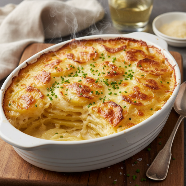Heavenly Yukon Gold Potato Gratin recipe