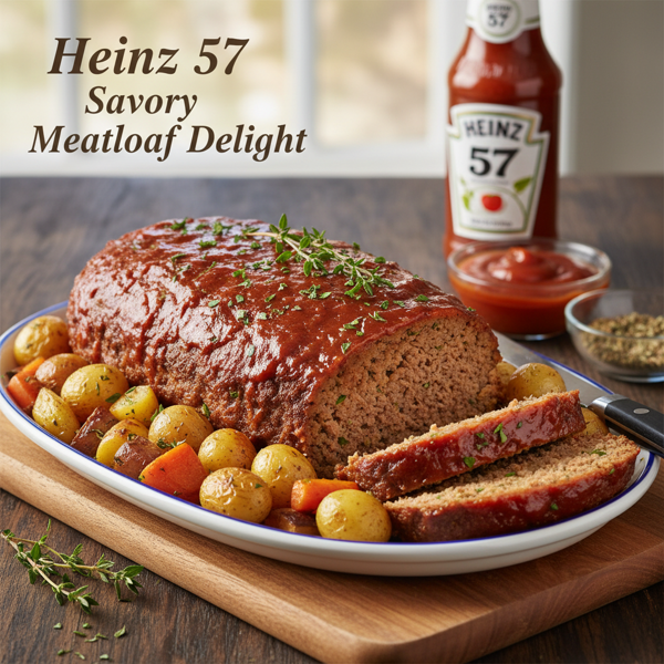 Heinz 57 Savory Meatloaf Delight recipe