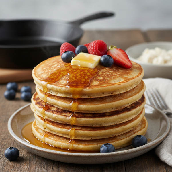 Heirloom Sourdough Pancakes recipe