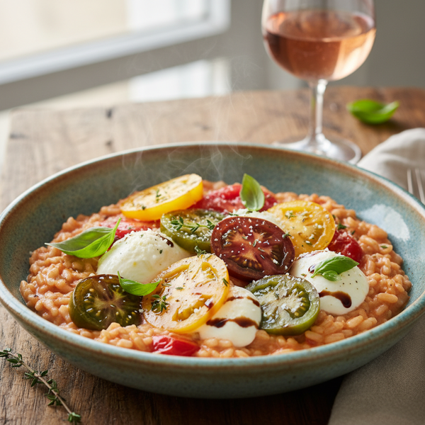 Heirloom Tomato Risotto Delight recipe