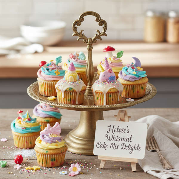 Heloise's Whimsical Cake Mix Delights recipe