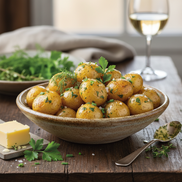 Herb-Butter New Potatoes recipe