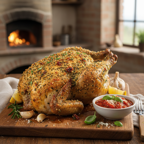 Herb-Crusted Italian Chicken recipe