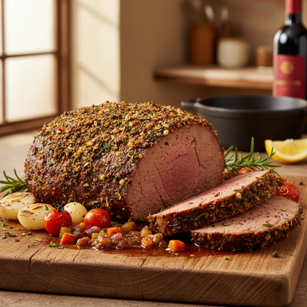 Herb-Encrusted Italian Pot Roast recipe