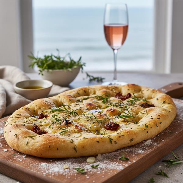 Herb-Infused Aldeburgh Flatbread recipe