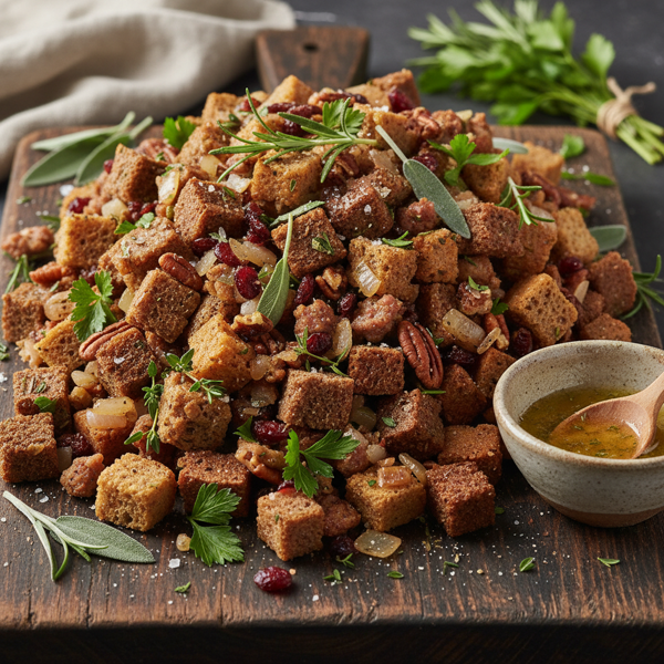Herb-Infused Artisan Stuffing Mix recipe