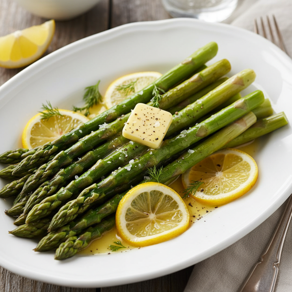 Herb-Infused Asparagus with Lemon Butter recipe